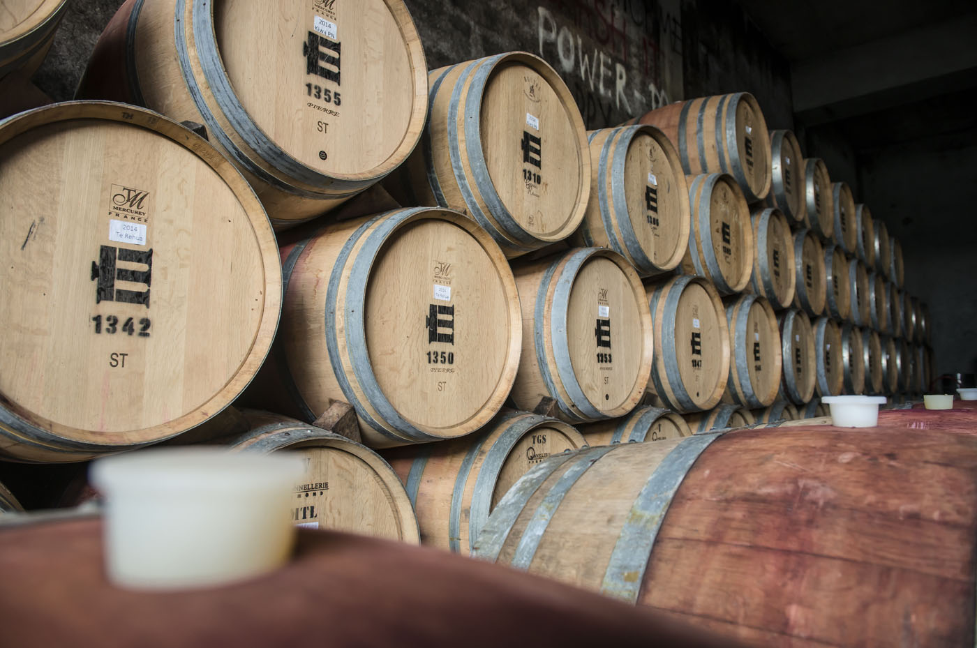 Tasting notes and wine samples of the latest Escarpment vintages before bottling. 