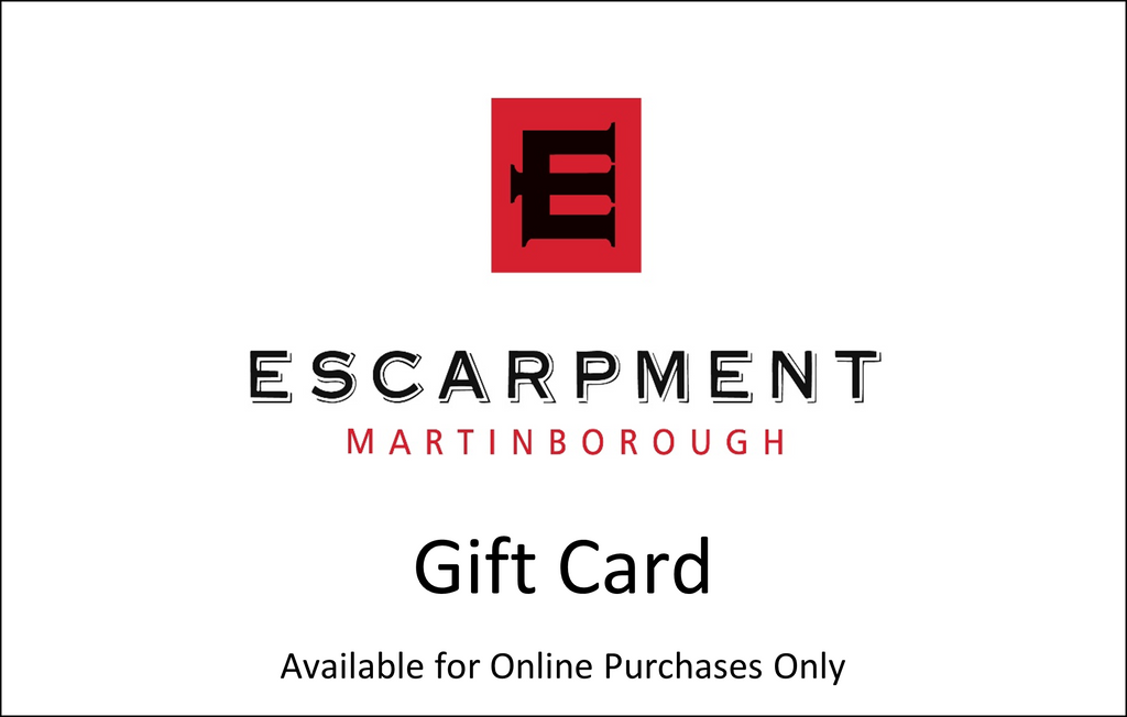 Escarpment Wine Gift Card